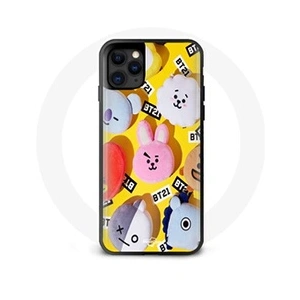 Coque pour Iphone 13 BTS Bangtan Sonyeondan BT21 Tata Chimmy Cooky Rj Shooky Koya Mang Et Van