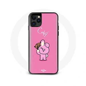 Coque pour Iphone 12 Pro Max BTS Bangtan Sonyeondan BT21 Shooky Suga Et Cooky Jungkook