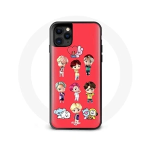 Comparateur de prix : Maniacase Coque pour Iphone 13 Mini BTS TinyTAN Animation BT21 Affiche