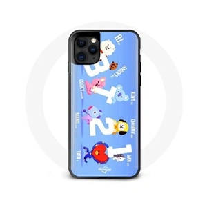 Comparateur de prix : Coque pour Iphone 11 Pro Max BTS Bangtan Sonyeondan BT21 Van Tata Chimmy Cooky Rj Koya Shooky Et Mang