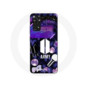 Maniacase Coque pour Xiaomi Redmi Note 11S Bangtan Sonyeondan BTS Logo Army Bomb Lightstick pas cher