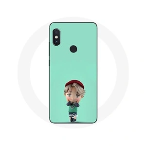 Maniacase Coque pour Xiaomi Redmi Note 5 Pro BTS TinyTAN Animation Jimin pas cher