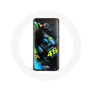 Maniacase Coque pour Samsung Galaxy Grand Prime Valentino Rossi Pilote de course Moto GP pas cher