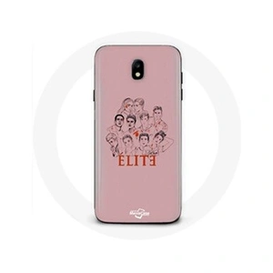 Maniacase Coque pour Samsung Galaxy J7 2017 Elite Saison 5 Affiche personnages Fanart Logo pas cher