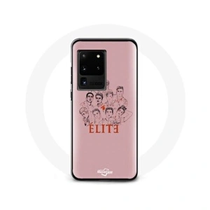 Maniacase Coque pour Samsung Galaxy S20 Ultra Elite Saison 5 Affiche personnages Fanart Logo pas cher