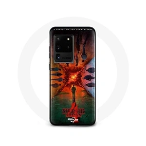 Comparateur de prix : Maniacase Coque pour Samsung Galaxy S20 Ultra Stranger Things Saison 4 Affiche Equipages de la Nouvelle Théori