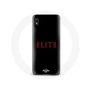 Maniacase Coque pour Samsung Galaxy A10 Elite Saison 5 Logo Rouge Fond Noir pas cher