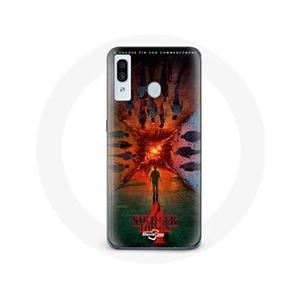 Comparateur de prix : Maniacase Coque pour Samsung Galaxy A40 Stranger Things Saison 4 Affiche Equipages de la Nouvelle Théorie