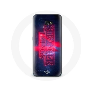 Maniacase Coque pour Samsung Galaxy A8 2016 Stranger Things Logo Transparent Saison 4 Bande annonce 2022 pas cher