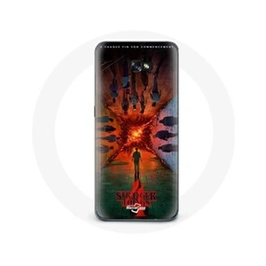 Maniacase Coque pour Samsung Galaxy A3 2016 Stranger Things Saison 4 Affiche Equipages de la Nouvelle Théorie pas cher