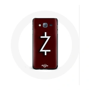 Maniacase Coque pour Samsung Galaxy A3 Ozark Saison 4 Logo Z Blanc Fond Rouge pas cher
