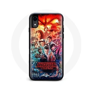 Comparateur de prix : Maniacase Coque pour Iphone XR Stranger Things Teaser Saison 4 Affiche Personnages Art