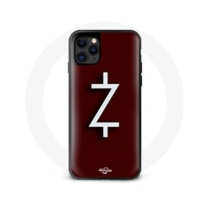 Maniacase Coque pour Iphone 11 Pro Ozark Saison 4 Logo Z Blanc Fond Rouge pas cher