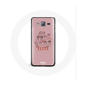 MANIACASE Coque pour Samsung Galaxy j7 2016 Elite Saison 5 Affiche personnages Fanart Logo pas cher