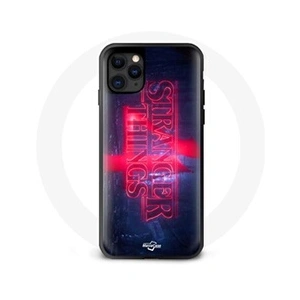 Maniacase Coque pour Iphone 13 Pro Max Stranger Things Logo Transparent Saison 4 Bande annonce 2022 pas cher