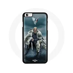 Coque pour Iphone 6 Vikings Série Saison 6 Ragnar Lothbrok logo V Epée...Vendu pardarty
