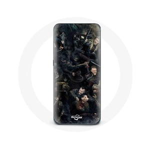 Maniacase Coque pour Samsung Galaxy A8 2016 Vikings Teaser Saison 6 Affiche Personnages Art pas cher