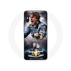 Maniacase Coque pour Xiaomi Redmi Note 5 Pro Formule 1 Fernando Alonso Pilote F1 pas cher