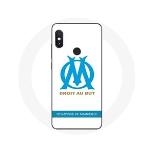 Comparateur de prix : Maniacase Coque pour Xiaomi Redmi Note 5 AI Dual Camera Olympique de Marseille Logo Fond Blanc