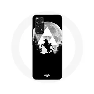 MANIACASE Coque - Xiaomi - Redmi Note 11 4G - Zelda Lune - Souple - Protection Synthétique pas cher