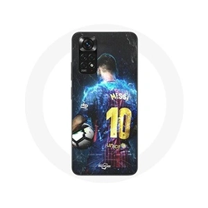 Maniacase Coque pour Xiaomi Redmi Note 11S Lionel Messi Club de football de Barcelone FCB pas cher