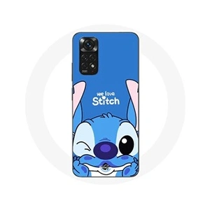 MANIACASE Coque - Xiaomi - Redmi Note 11 4G - Stitch mignon - Souple - Bleu pas cher