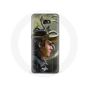 Maniacase Coque pour Samsung Galaxy A5 2017 Loki Thor Ragnarok avec Casque Fanart Saison 1 pas cher