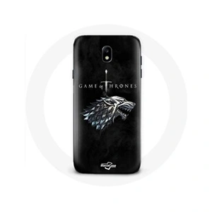 Comparateur de prix : Maniacase Coque pour Samsung Galaxy J3 2017 Game of Thrones Saison 8 Le Trône de Fer La maison Stark Logo L'hi