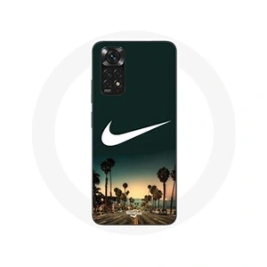 Maniacase Coque pour Xiaomi Redmi Note 11S Nike logo palmier miami pas cher