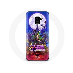 Maniacase Coque pour Samsung Galaxy A8 Plus La légende du Masque de Majora Zelda Jeux Vidéo