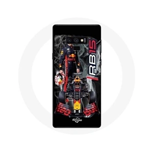 MANIACASE Coque pour Samsung Galaxy Note 9 Formule 1 Max Verstappen Pilote F1 Red Bull 15