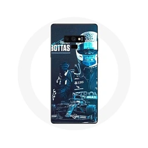 MANIACASE Coque pour Samsung Galaxy Note 9 Formule 1 Valtteri Bottas Pilote de F1 Noir pas cher