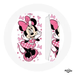 Souris Sans Fil Minnie Mouse Dessin animé mignon rose (Maniacase) pas cher