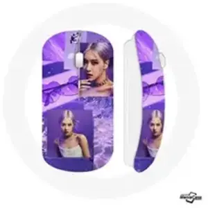 Souris Sans Fil Blackpink Rosé Solo Image Violet (Maniacase) pas cher