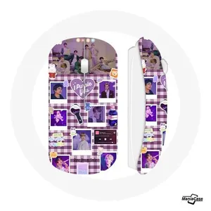 Maniacase Souris Sans Fil BTS Bangtan Affiche Life Goes On I Purple You () pas cher