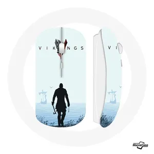 MANIACASE Souris Sans Fil Vikings Série Saison 6 Ragnar Lothbrok La Bande Annonc... pas cher