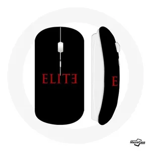 Souris Sans Fil Elite Saison 5 Logo Rouge Fond Noir (Maniacase) pas cher