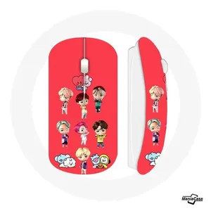 Souris Sans Fil BTS TinyTAN Animation BT21 Affiche (Maniacase) pas cher