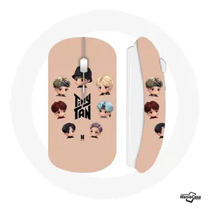 Maniacase Souris Sans Fil BTS TinyTAN Animation Affiche RM Jin Suga J-Hope Jimin V Et Jungkook pas cher