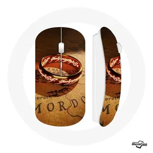 Maniacase Souris Sans Fil Le Seigneur des anneaux Les Anneaux de pouvoirs The Lo... pas cher