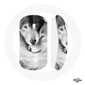Souris Sans Fil Loup Duo animaux (Maniacase) pas cher