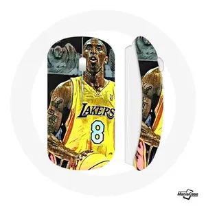 Maniacase Souris Sans Fil Kobe Bryant Dunk lakers 8 NBA Noir (Lakokine) pas cher