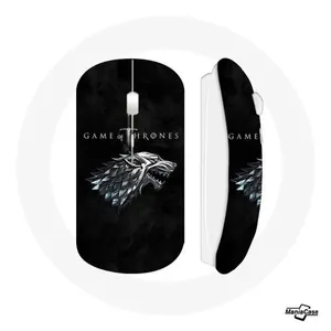 Maniacase Souris Sans Fil Game of Thrones Saison 8 Le Trône de Fer La maison Sta... pas cher