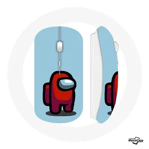Souris Sans Fil Among Us jeu vidéo Fond bleu (Maniacase) pas cher