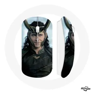 Souris Sans Fil Loki Thor Ragnarok avec Casque Saison 1 (Maniacase) pas cher