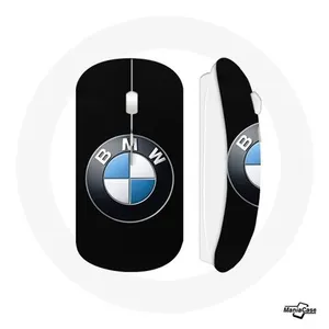 Souris Sans Fil BMW Logo fond noir (Maniacase) pas cher