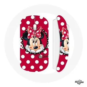 Souris Sans Fil Minnie Mouse Dessin animé Rouge (Maniacase) pas cher
