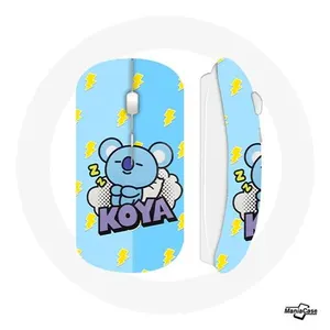 Souris Sans Fil BTS BT21 Koya RM Fond Bleu (Maniacase) pas cher