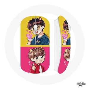 Maniacase Souris Sans Fil BTS Bangtan Sonyeondan Dynamite V Et J-Hope Fanart () pas cher