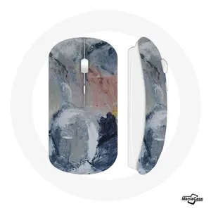 Souris Sans Fil Fond de texture abstraite gris (Maniacase) pas cher